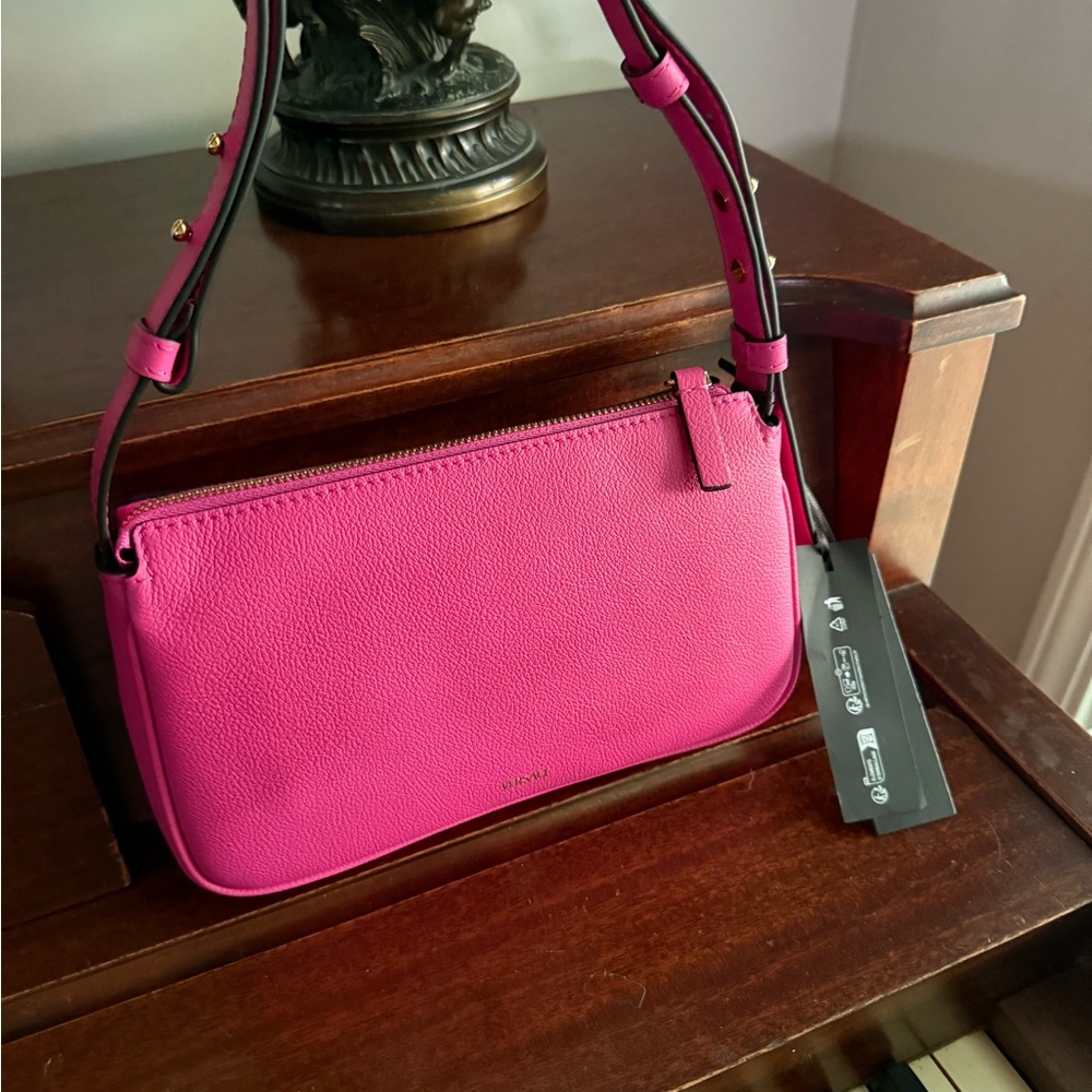 Versace Fuchsia Shoulder Bag with Medusa Logo - Picture 3 of 4